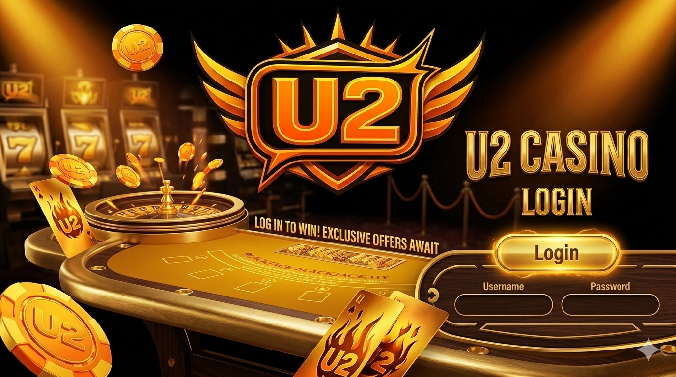U2 Casino login page Malaysia online casino slot game member login win rewards